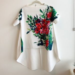 High-low Flower Top